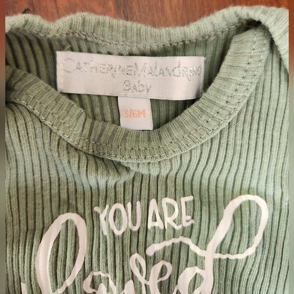 Green Ruffle Matching Outfit - Picture 2 of 2